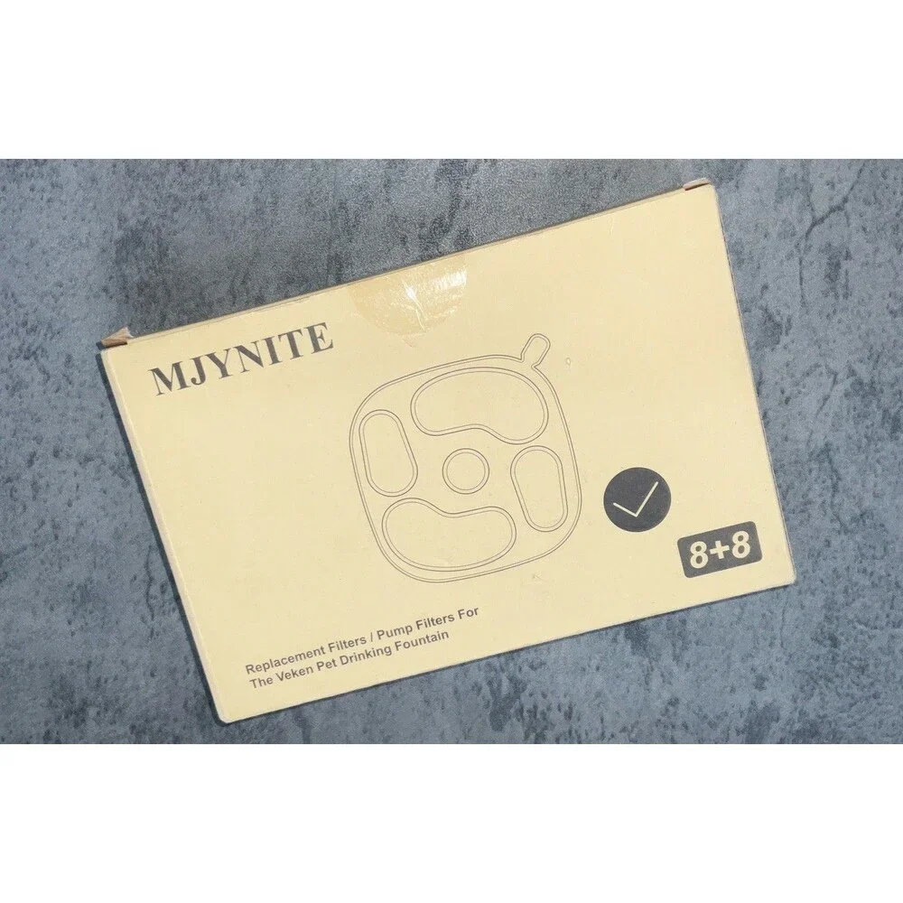 MJYNITE Replacement Filter/Pump Filters For Veken Pet Drinking Fountain 8+8